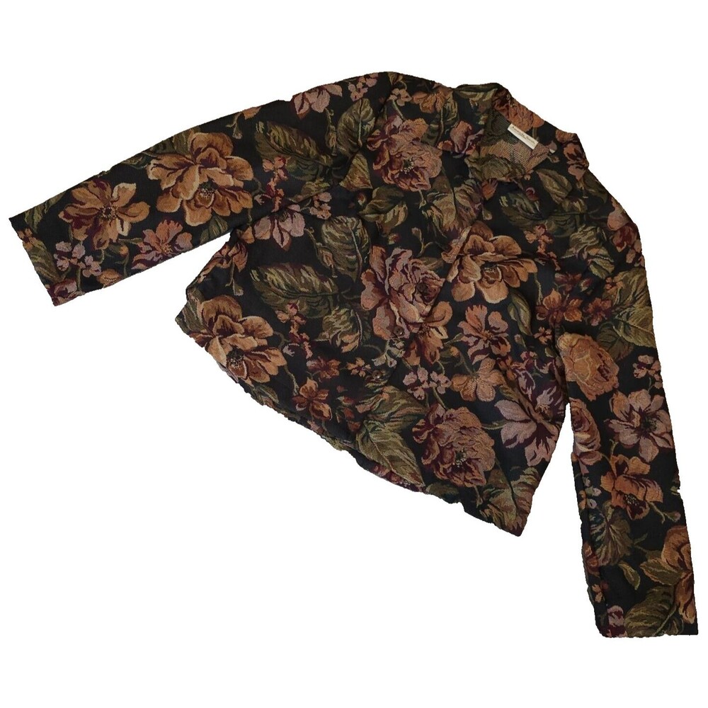 Gothic Dark Floral Jacket Blazer
Jacquard Tapestry Romantic
Witchy Botanical 12
